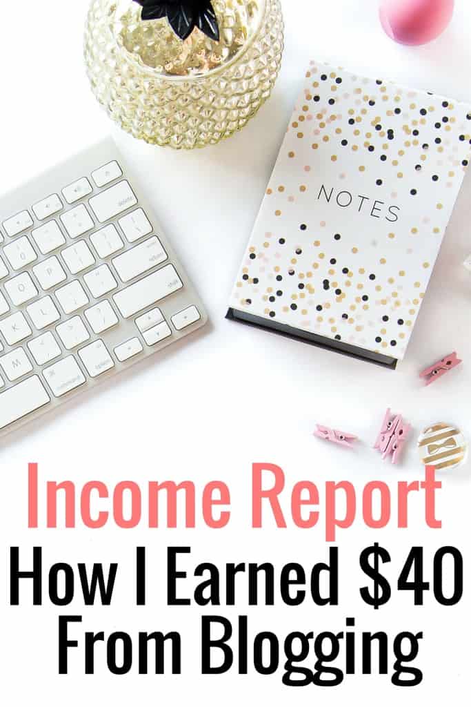 I have earned blog income for the 2nd month in a row! I'm sharing how I started monetizing my website and earning online income!