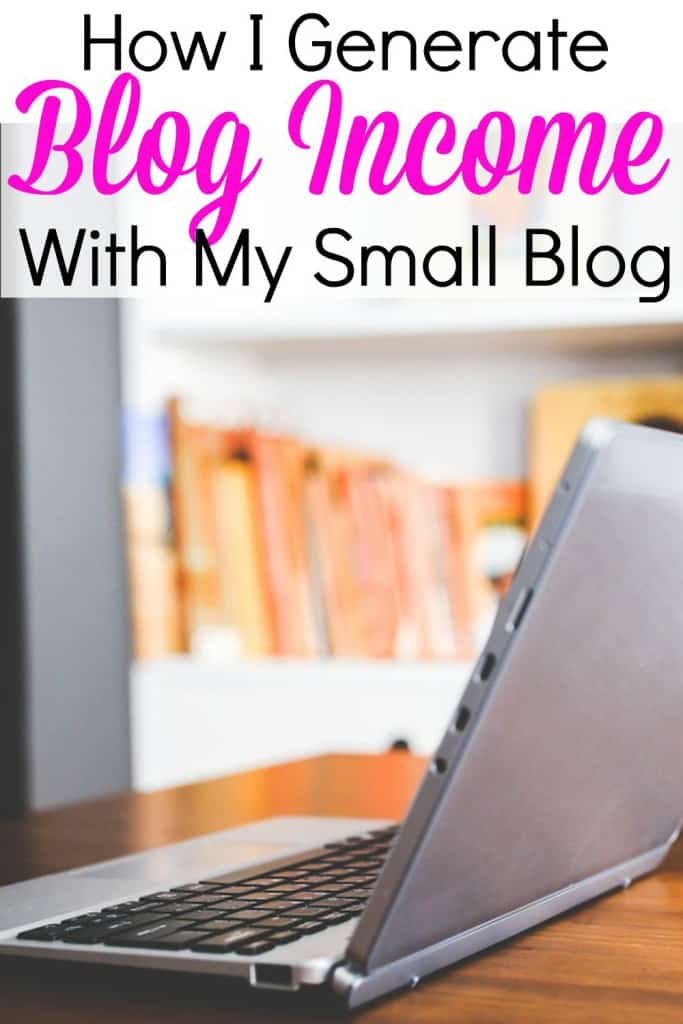 It is 100% possible to earn money if you have a small blog. Each month I report my blog income and what methods I use that earn me money!