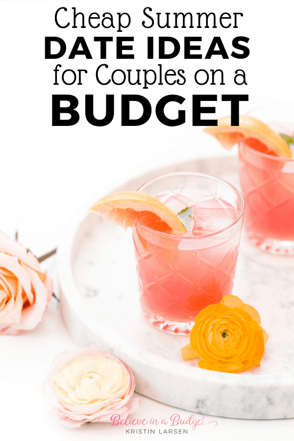 If you are looking for cheap things to do in the summer as an adult or as a couple, check out these dates ideas for couples on a budget! 