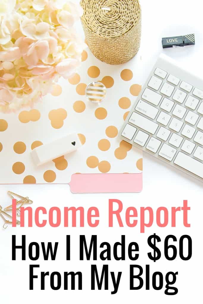 This is my 3rd month of online income from my blog. I'm sharing how I earn income and where it comes from.