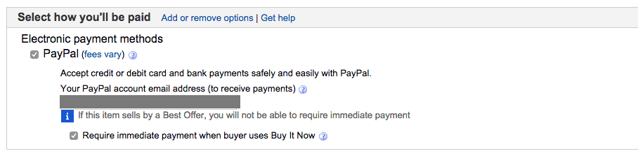 How to sell stuff on ebay