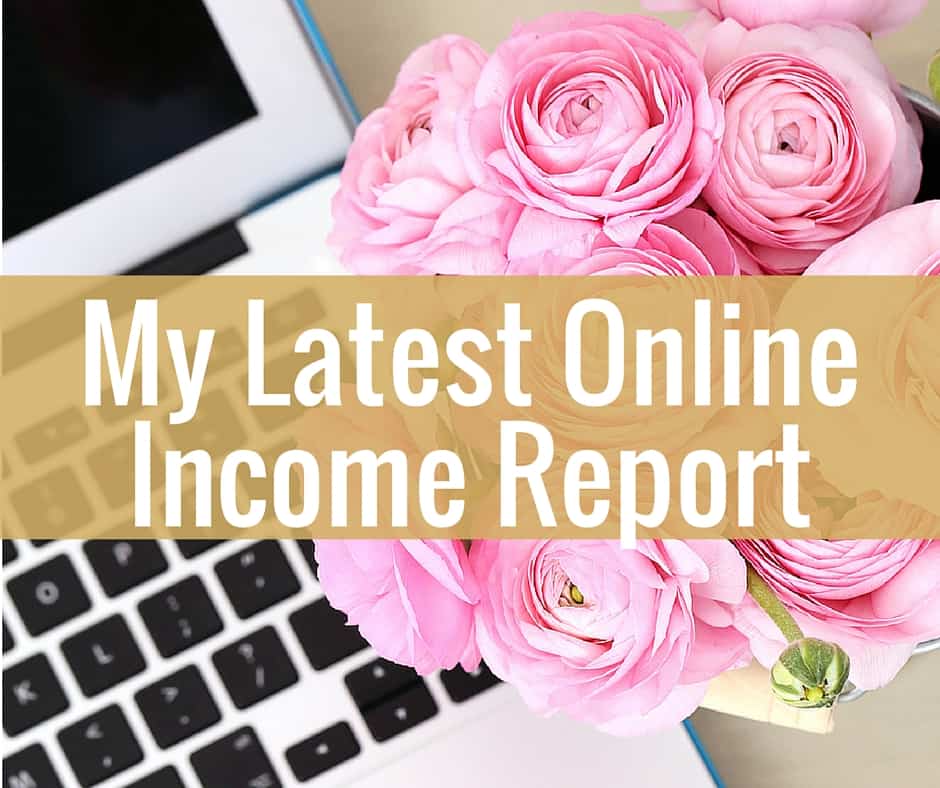Online Income Report For December