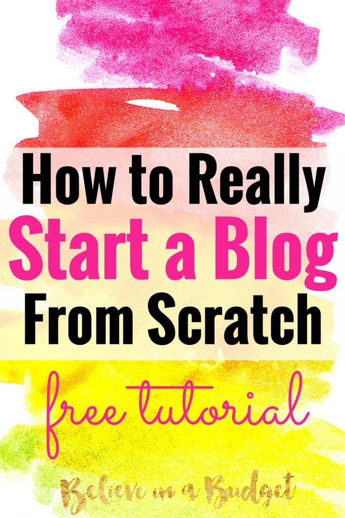 In 10 months, my newbie blog went from 1,000 page views a month to 160,000 page views a month AND I made $13,000 from my blog. That's crazy! I'm sharing how to start a brand new blog - so if you are thinking of going for it and need some help, this FREE guide will tell you EXACTLY how to start your own blog. 