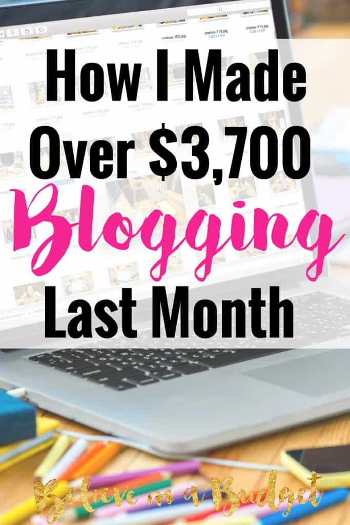 Here is my latest online income report. Every month I share how much money I have made from blogging. Anyone can make money with their blog! Here's all my income and expenses in this online income report.