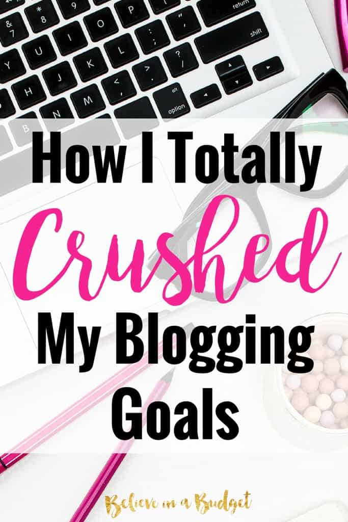 Here is a list of blogging goals that you can focus on when starting a new blog! 