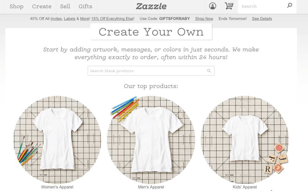 Zazzle Create