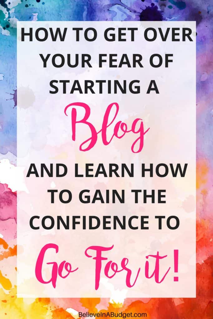 It can be intimidating deciding to start a blog. Trust me, I've been there. I'm sharing how I almost let my lack of confidence prevent from wanting to start a blog. I'm so glad I decided to start a blog. In less than year, I was able to quit my full time job and blog and earn a full time income. Here are 5 ways your fear is holding you back and 8 tips on how to gain the confidence to start a blog and go for it! 