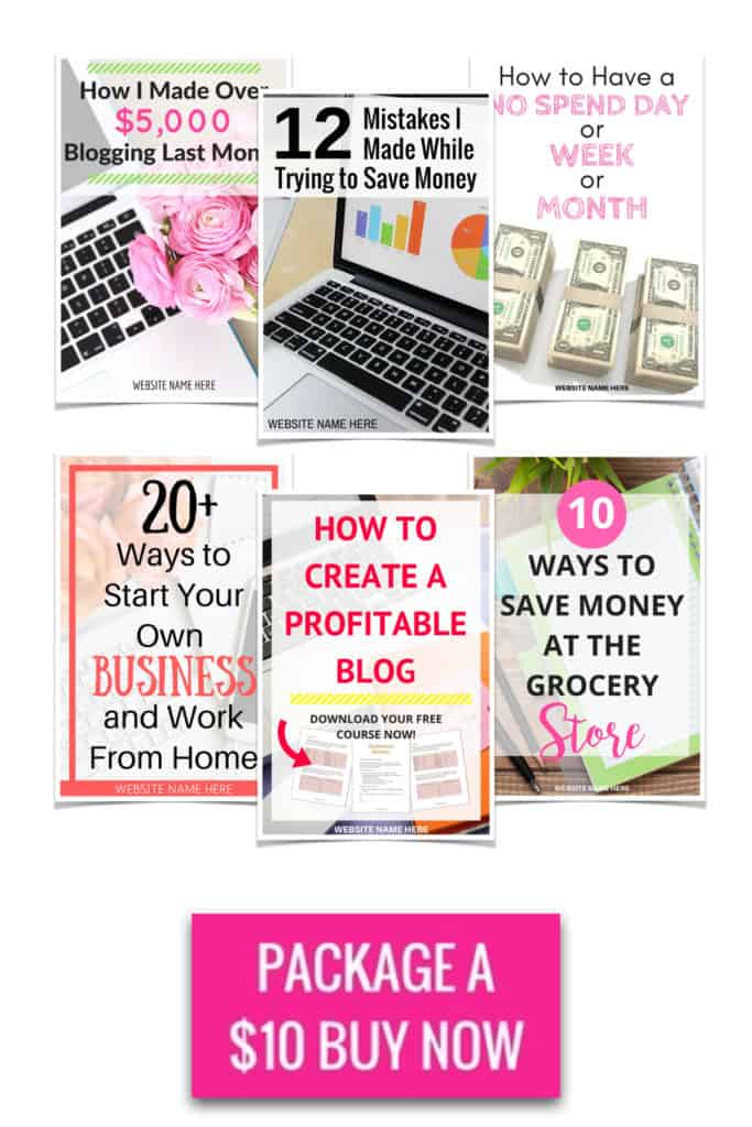 Pinterest Pin Templates Package A