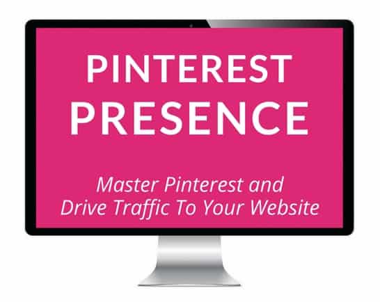 Pinterest Presence Course Signup