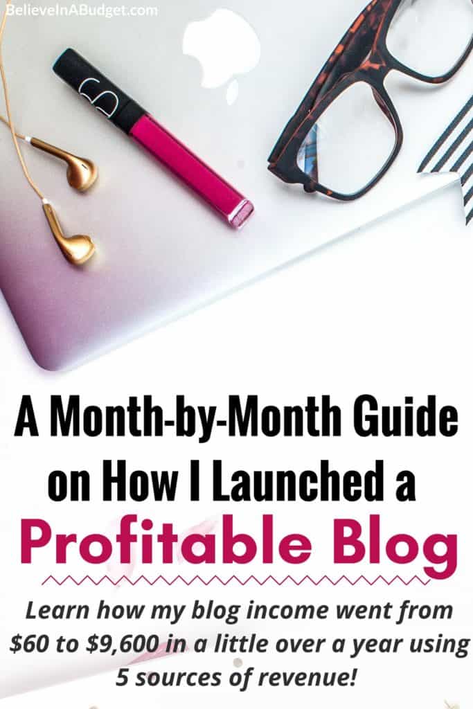 Learn how this blogger started a profitable blog. She is sharing how she made extra money blogging. She started a blog part time and it quickly turned into a full time job. Learn how she created a profitable blog so you can too!