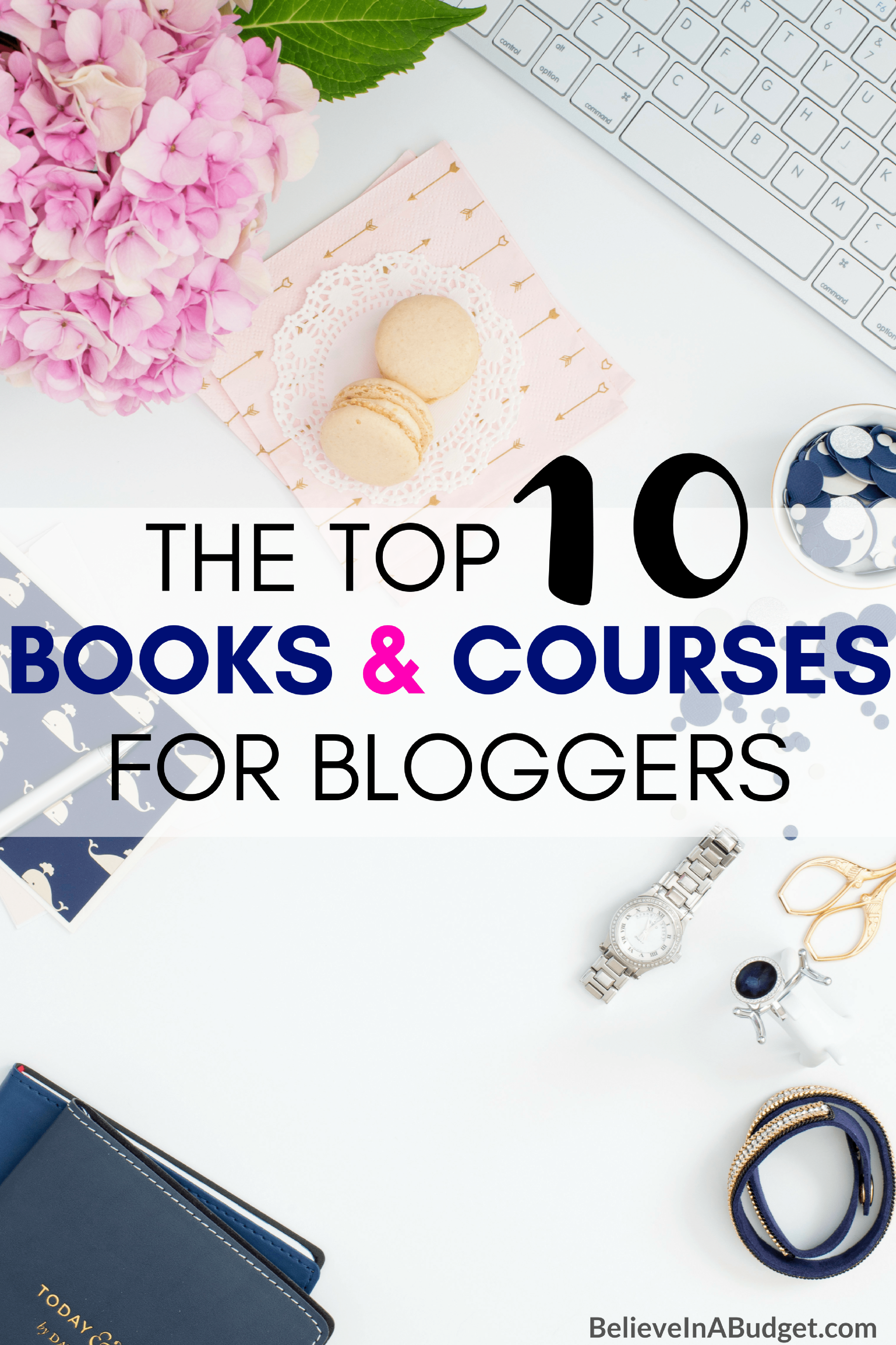 These are the best books and courses for bloggers, business owners and anyone who wants to get organized. These will help you start a freelance business, make extra money and get out of debt!