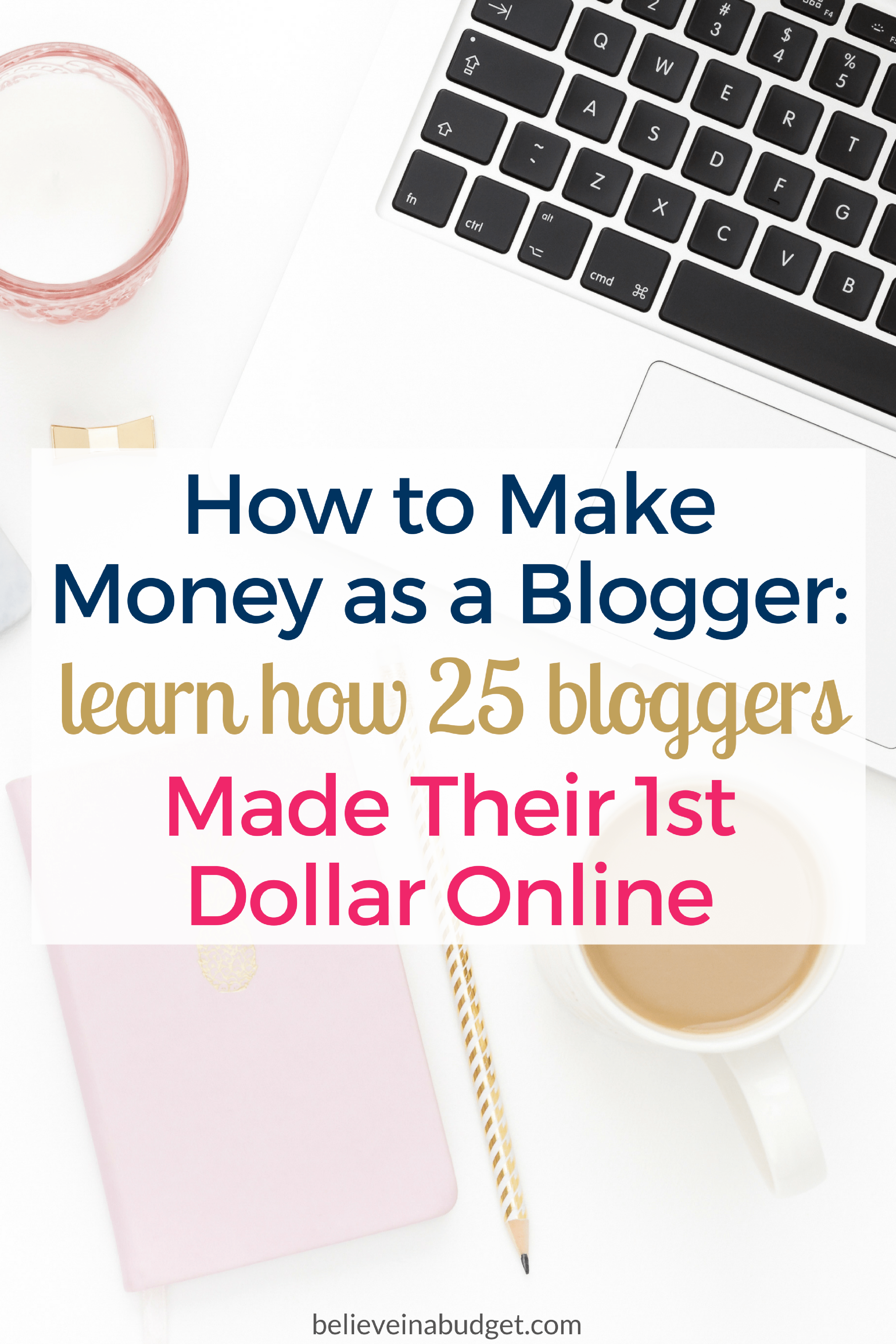 Want to learn how bloggers made their first paycheck online? These 25 bloggers are sharing exactly how they made their first online income. If you have been wanting to blog for profit, this post will help you get started making money online!