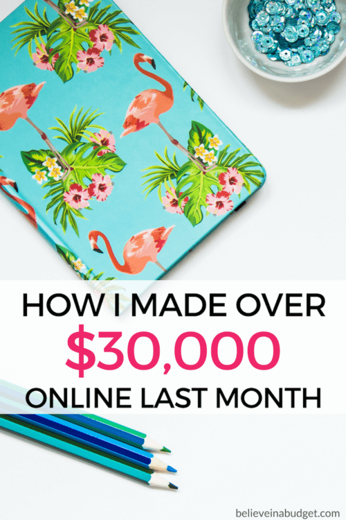 This is my two year anniversary of sharing online income reports! With my very first online income report, I made $60! Two years later, I just earned over $30,000 in one month. Learn how my online blog income has increased in the past two years. 