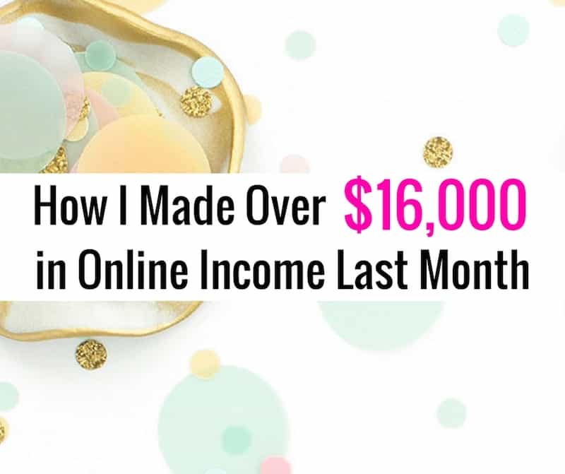 July Online Income Report