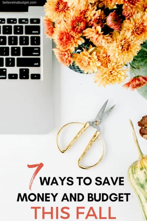 Here are seven ways to budget and save money this fall. There are so many free and budget friendly ways to save money during the fall season! Check out this list!