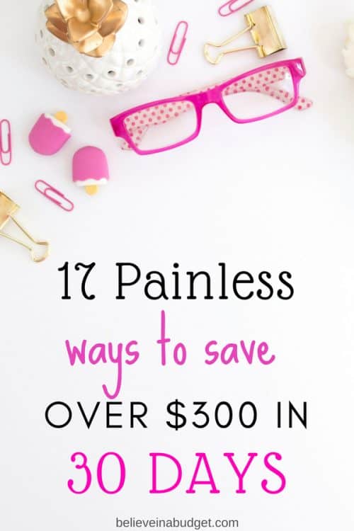 Here are 17 ways to save money without the hassle. These money saving tips will help you save money and budget better!