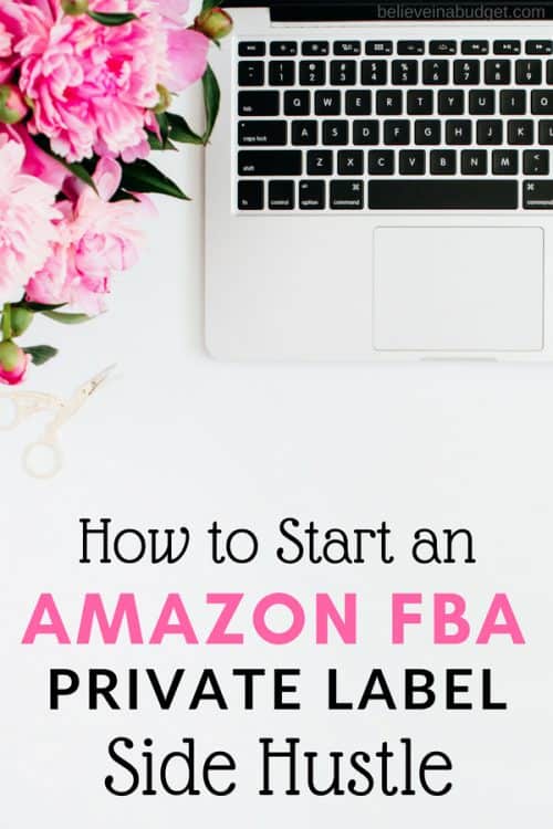 Learn how to start an Amazon FBA private label side hustle to earn extra income online.