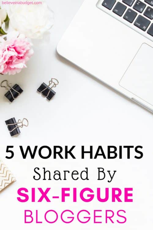 Learn how these entrepreneurs all learned how to start a blog and became six-figure bloggers. Here are five habits each blogger used to become successful online.