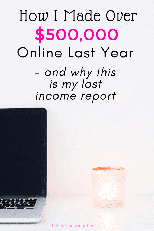 Here is my annual online income report for the entire year. Learn how I made money online, why I decided to stop sharing income reports and all of my income and expenses. 