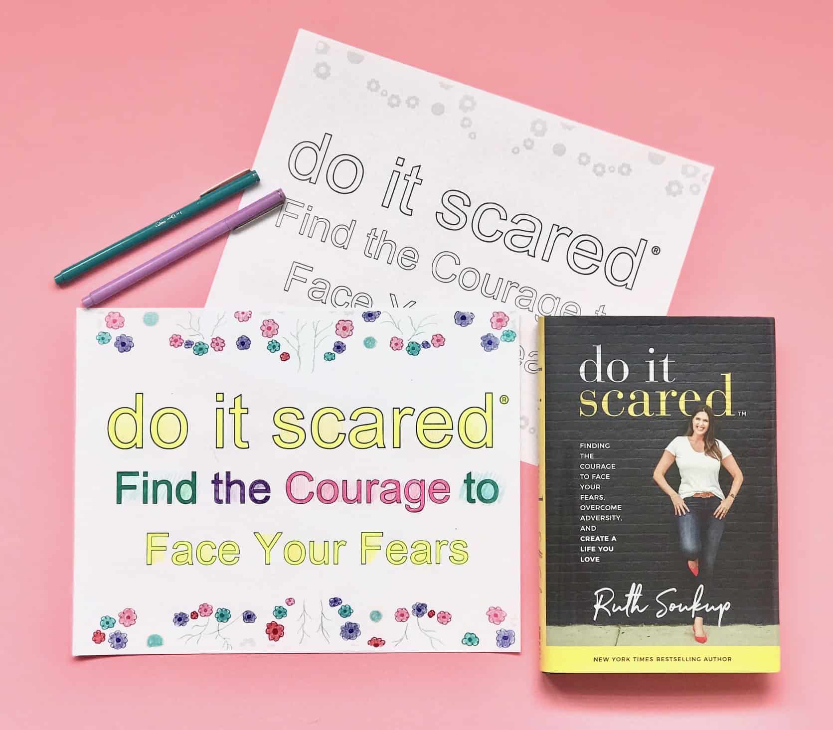 Do It Scared Printable