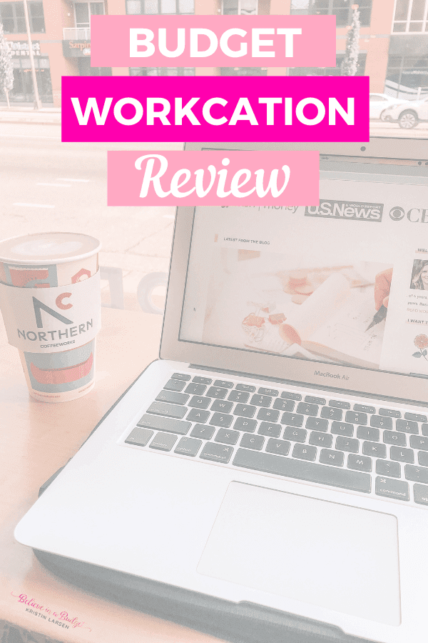 Here is my recent blog and business workcation. I'm also sharing how I booked my workcation on a budget!