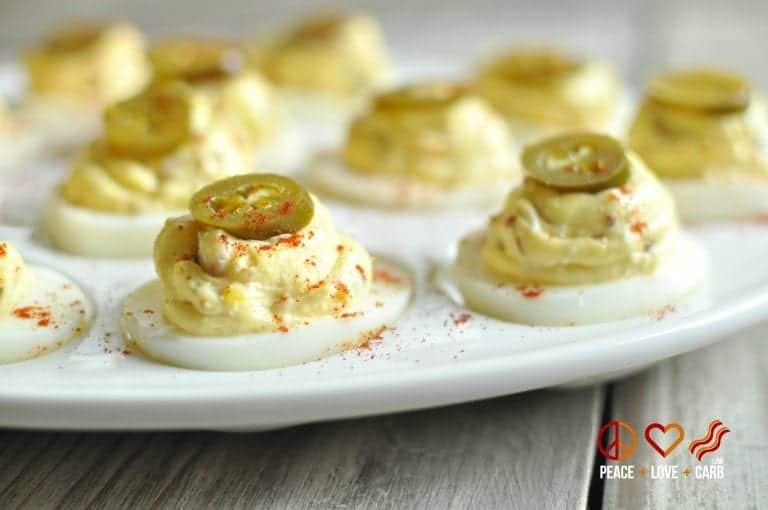 Jalapeno Popper Deviled Eggs