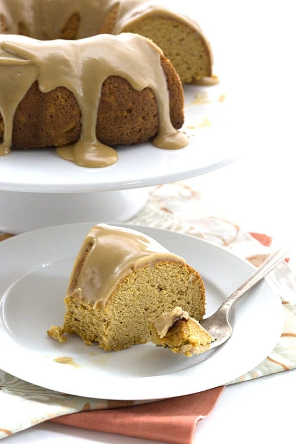 Pumpkin Caramel Bundt Cake