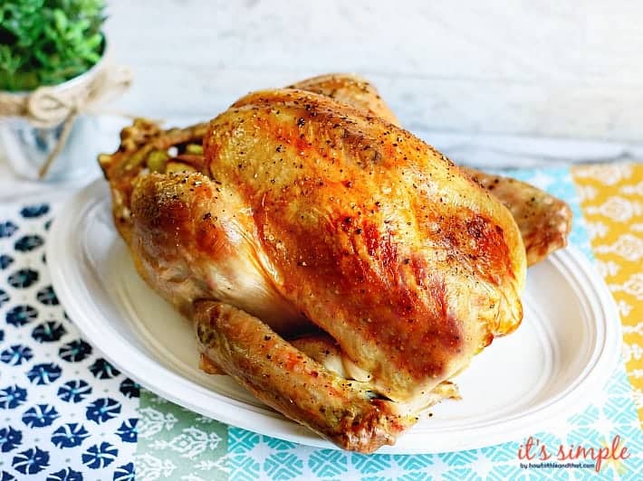 Roasted Brined Turkey